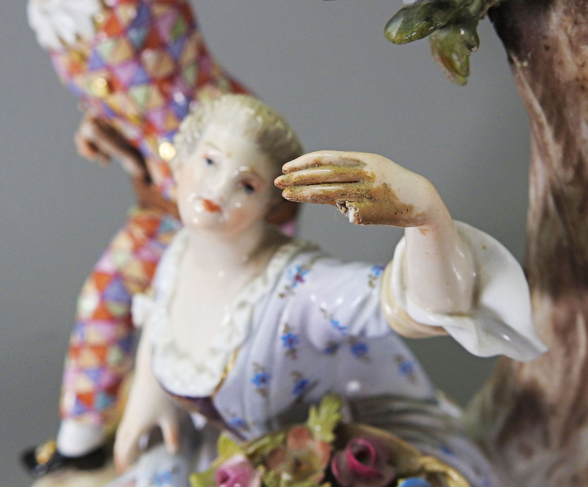 Meissen, Mädchen mit Harlekin - Bild 11 aus 15