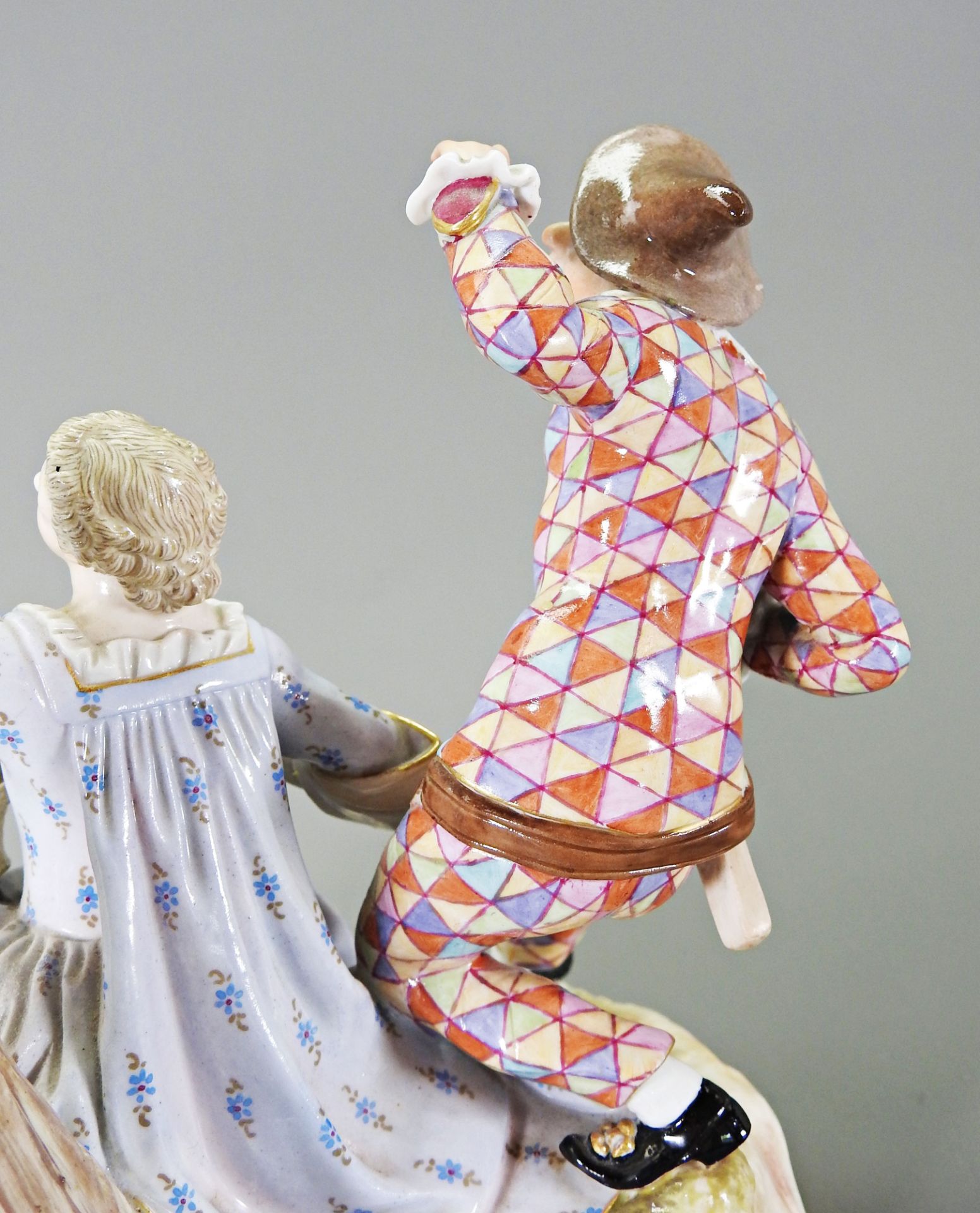 Meissen, Mädchen mit Harlekin - Bild 5 aus 15