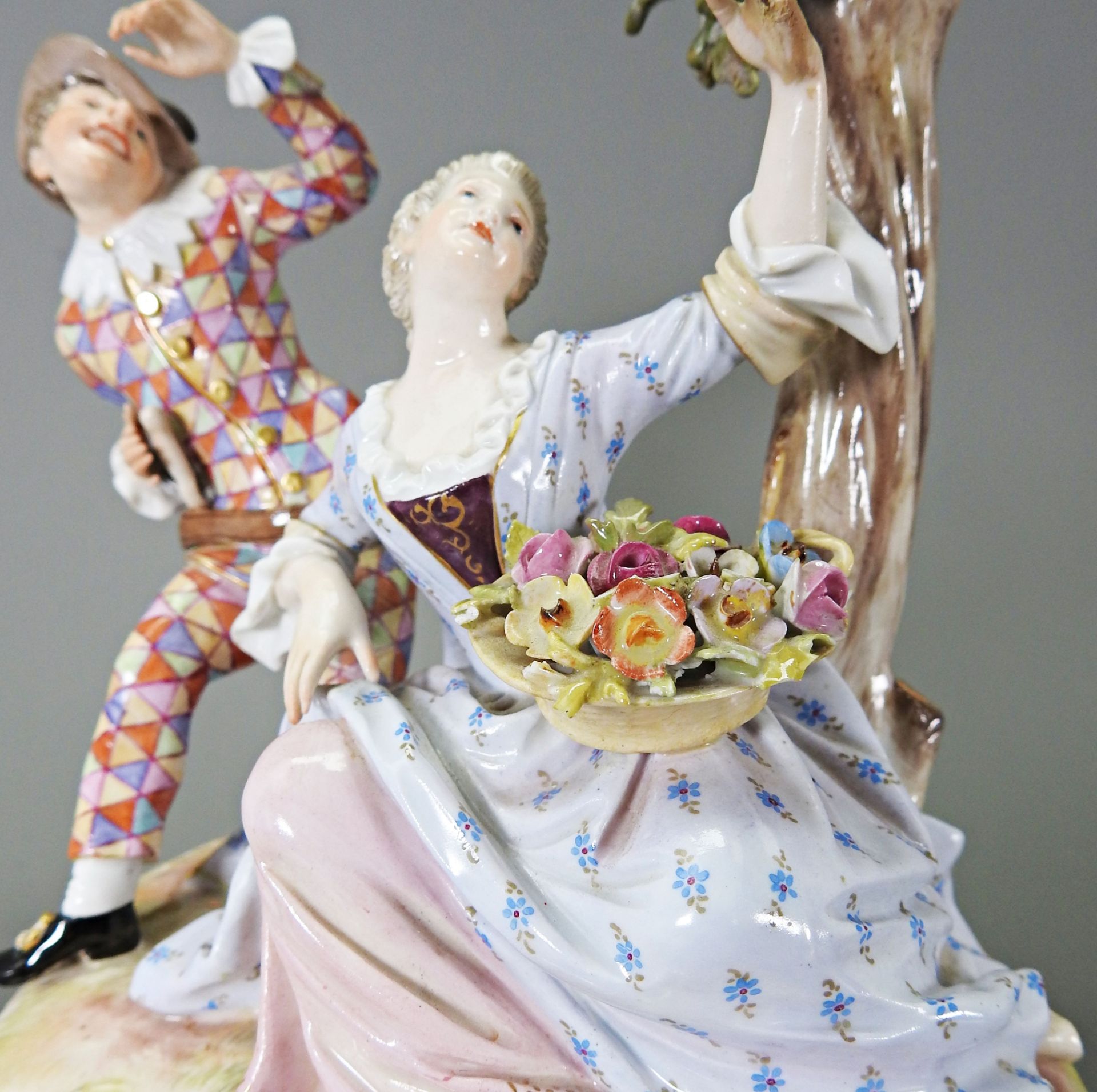 Meissen, Mädchen mit Harlekin - Bild 10 aus 15