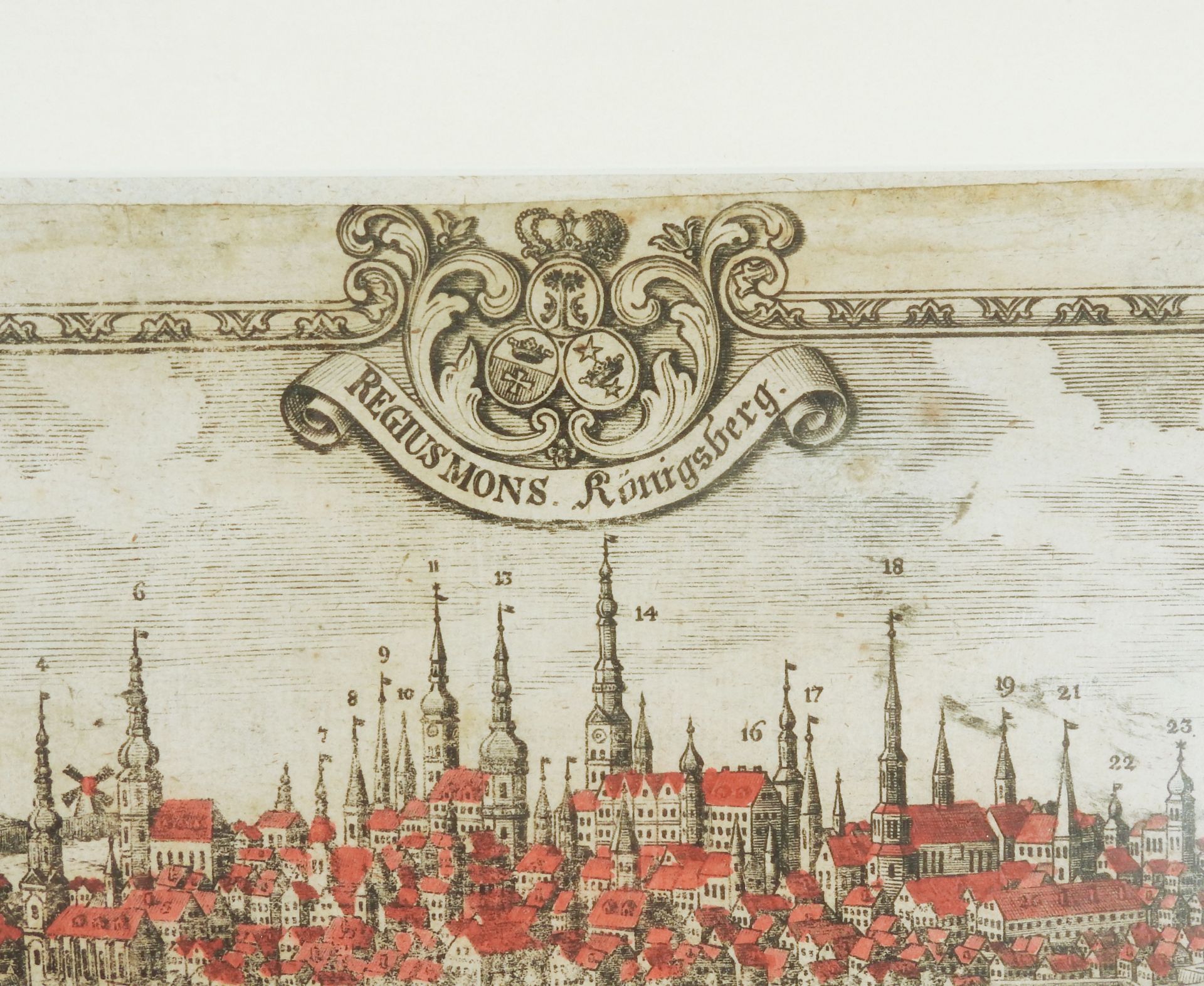 Vedute von Königsberg - Image 2 of 5