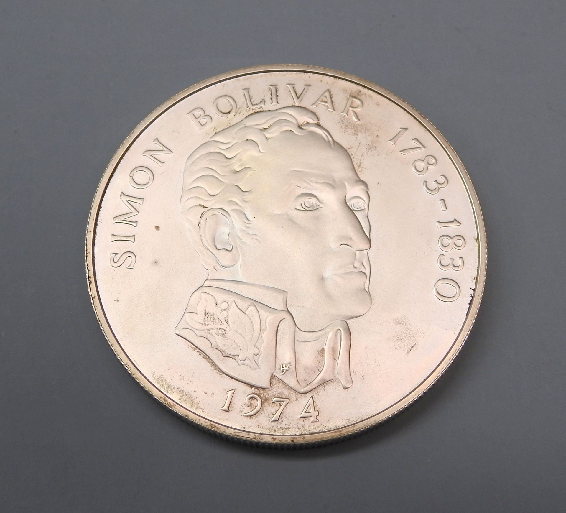 Silbermünze, 20 Balboas - Bild 2 aus 3