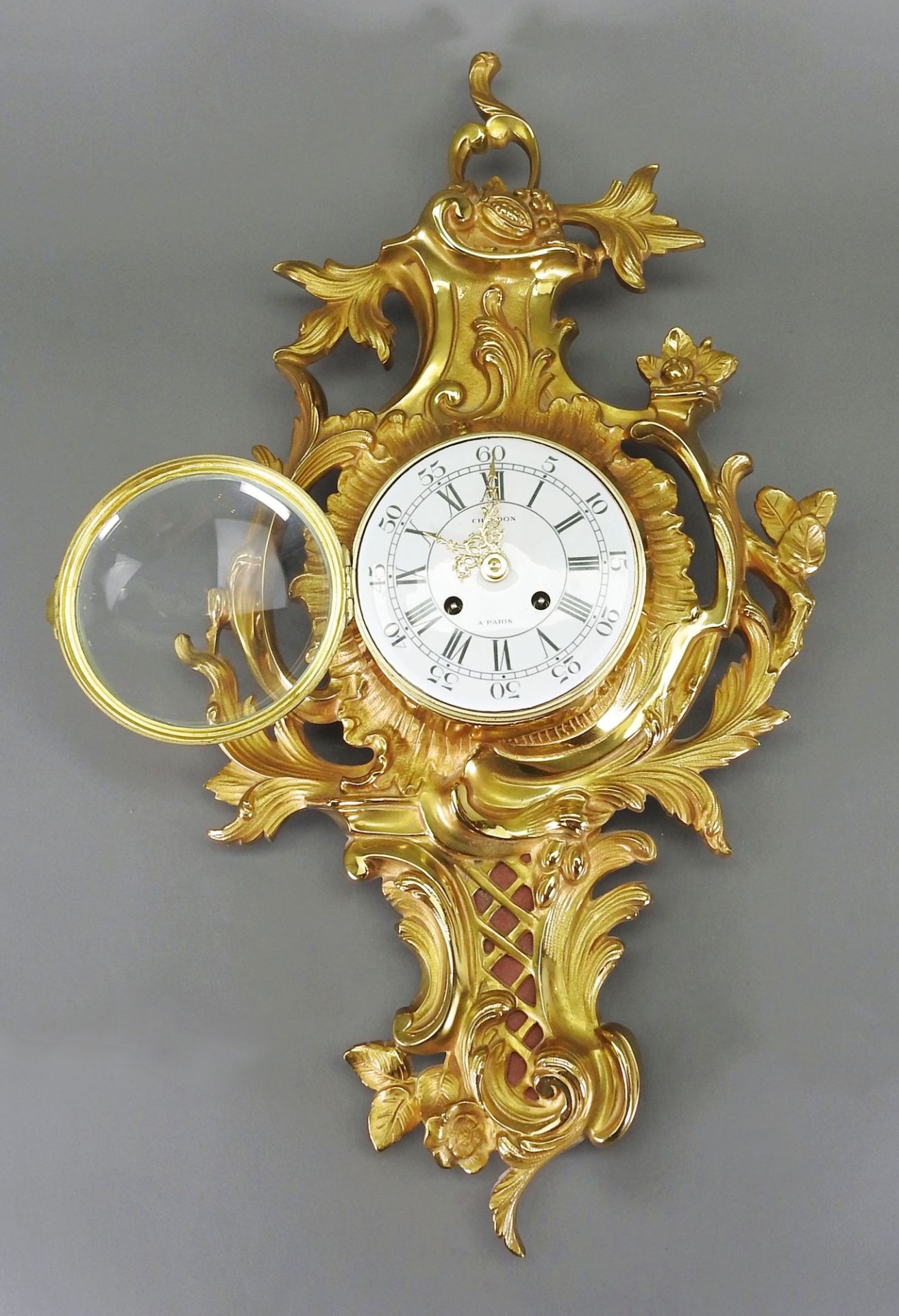 Wanduhr in barocken Formen - Image 2 of 7