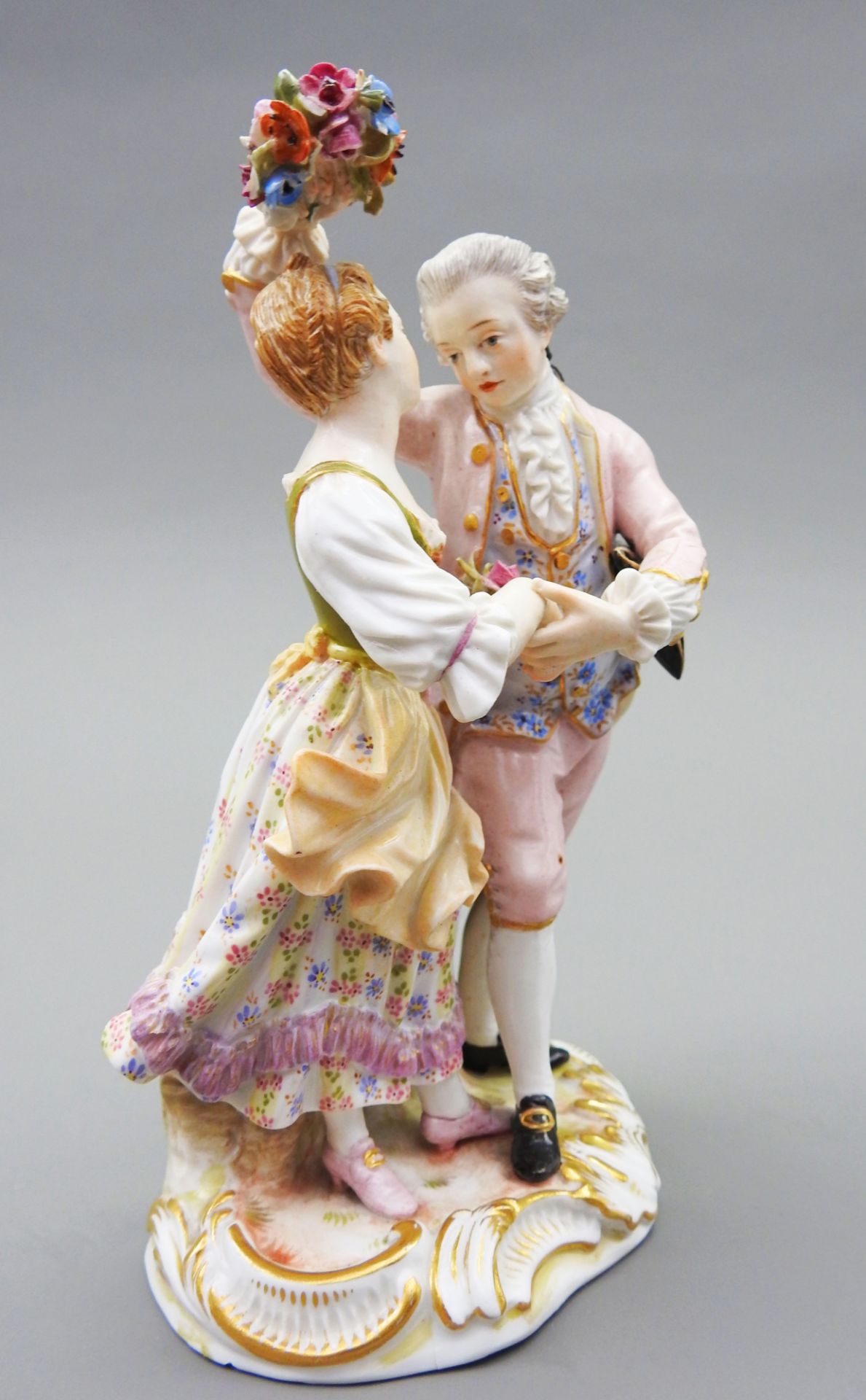 Meissen, Galantes Tanzpaar - Image 8 of 8