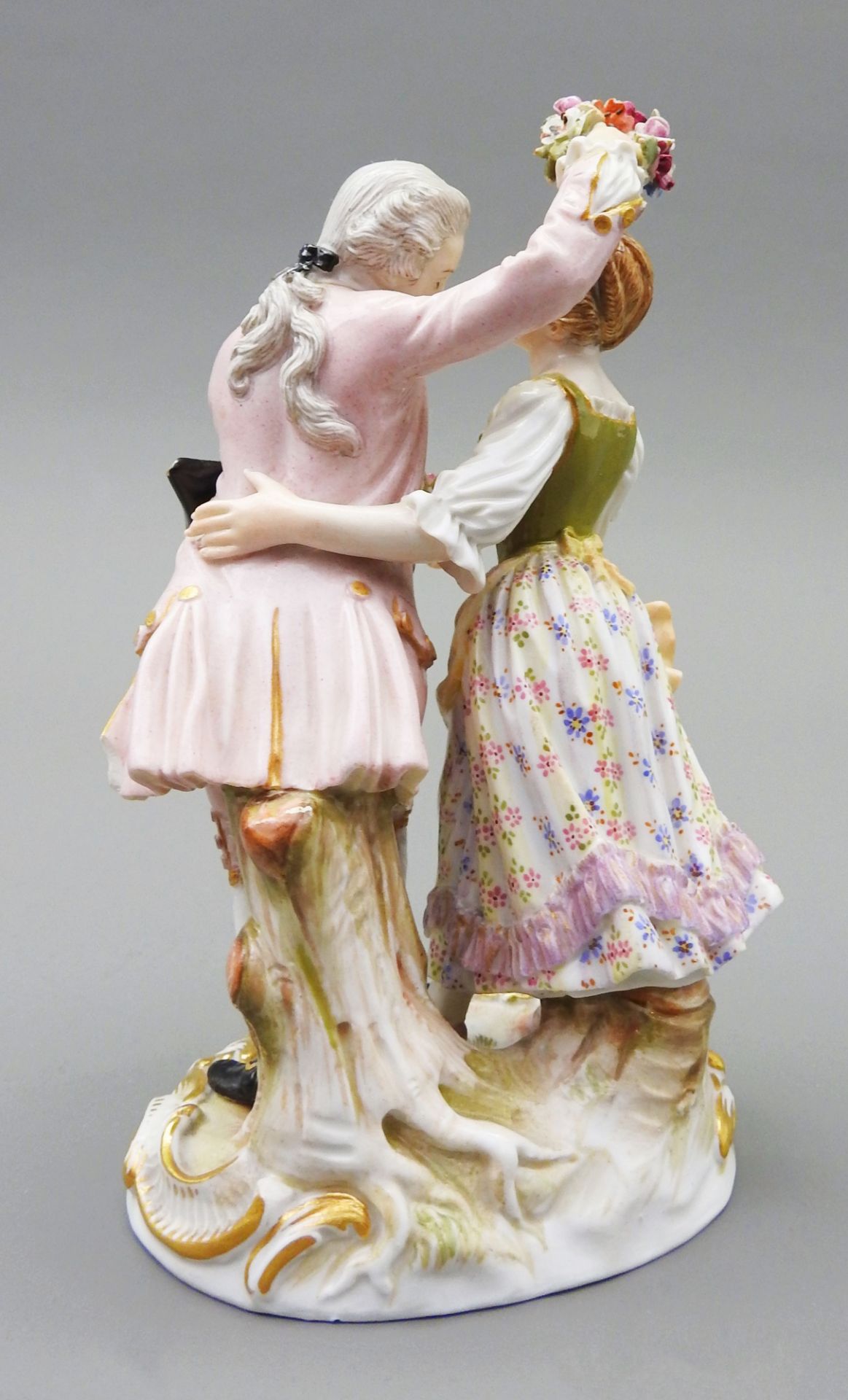 Meissen, Galantes Tanzpaar - Image 6 of 8