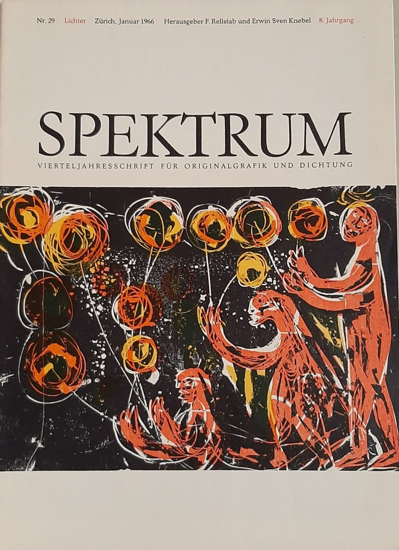 Spektrum. Nr. 29 “Lichter”, 1966 (8. Jahrgang)