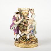 Girlandenbinder Meissen um 1860