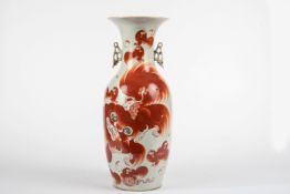 Große Bodenvase China um 1900