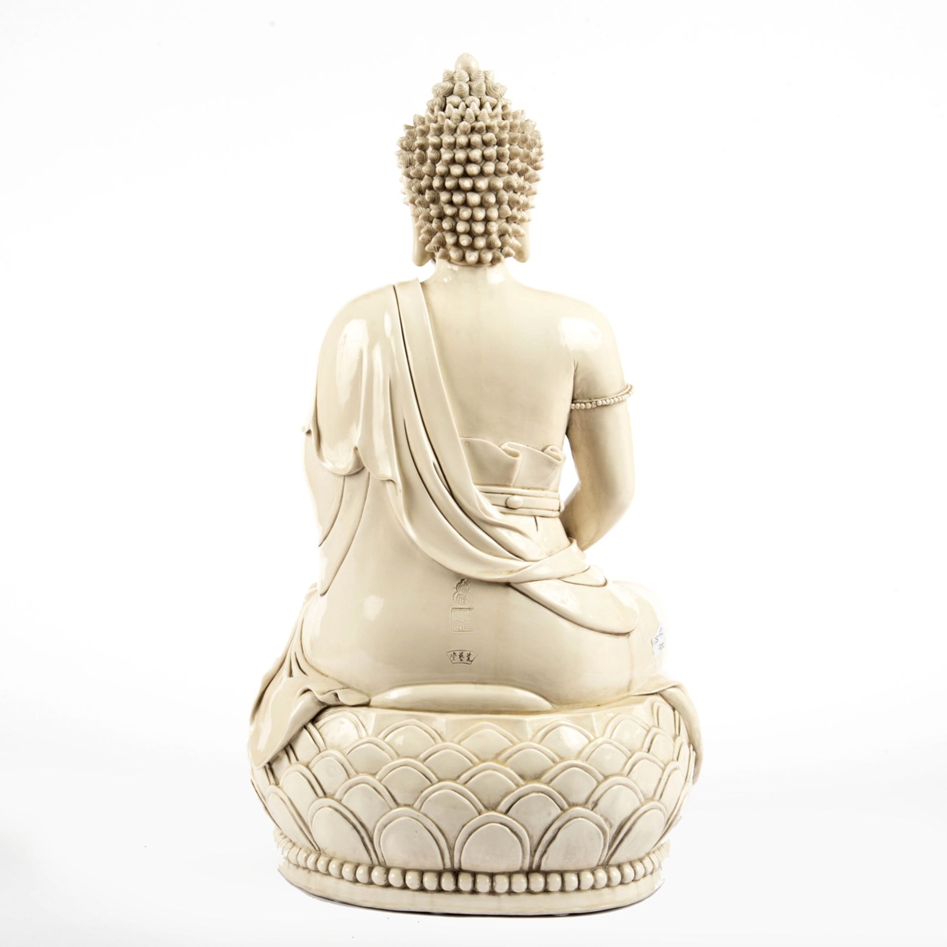 Blanc-de-Chine Buddha Tathagata - Image 3 of 4