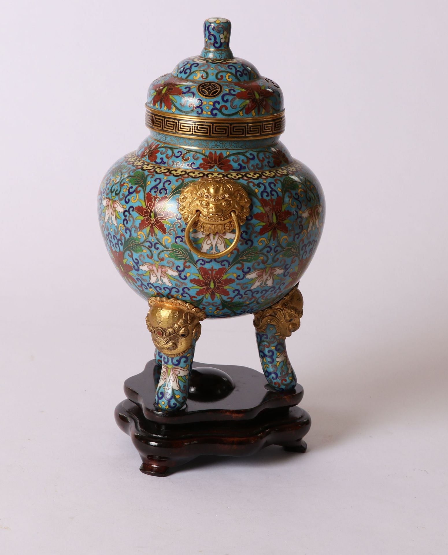 Cloisonné Weihrauchbrenner - Image 2 of 2