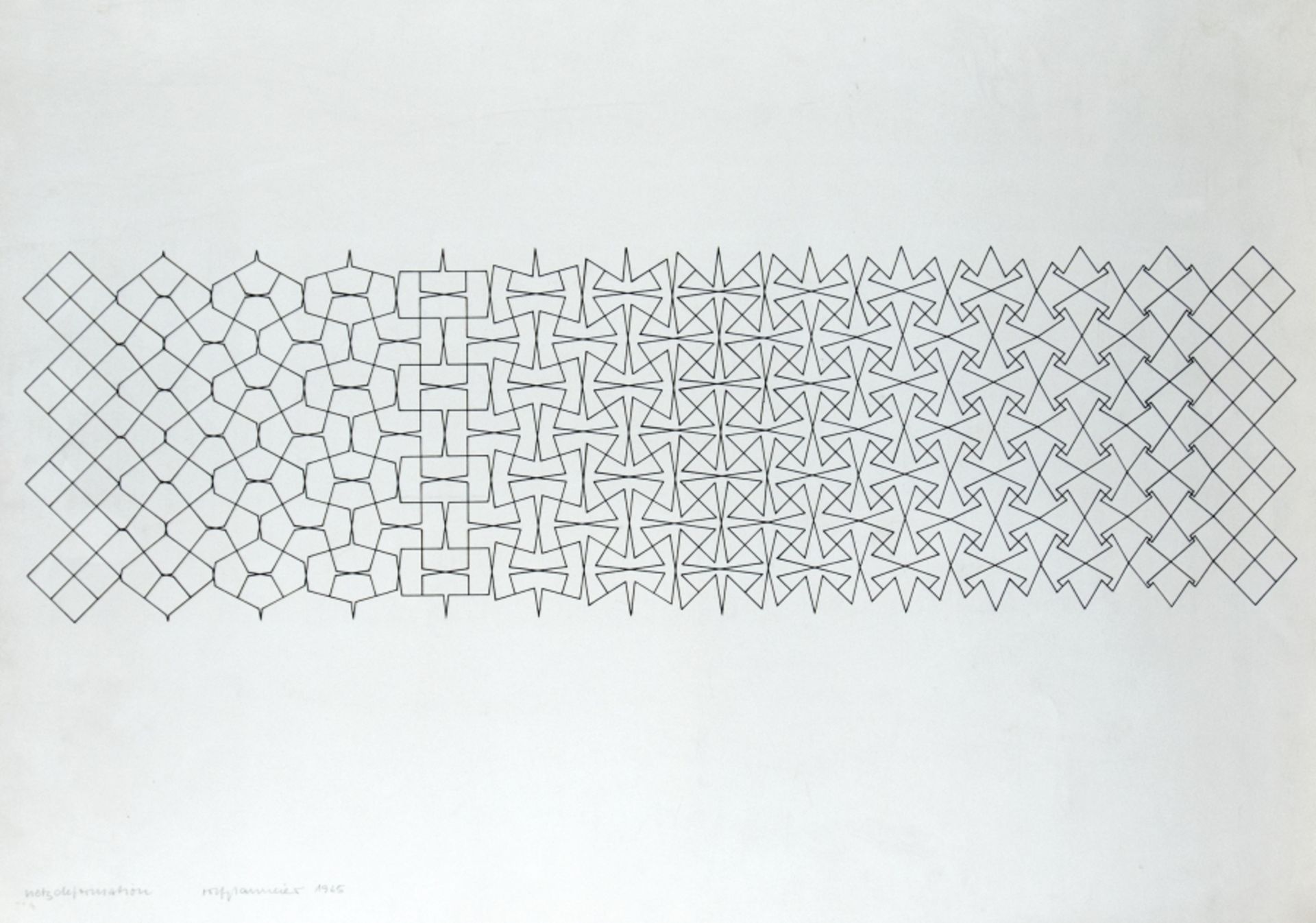 Glasmeier, Rolf: Netzdeformation