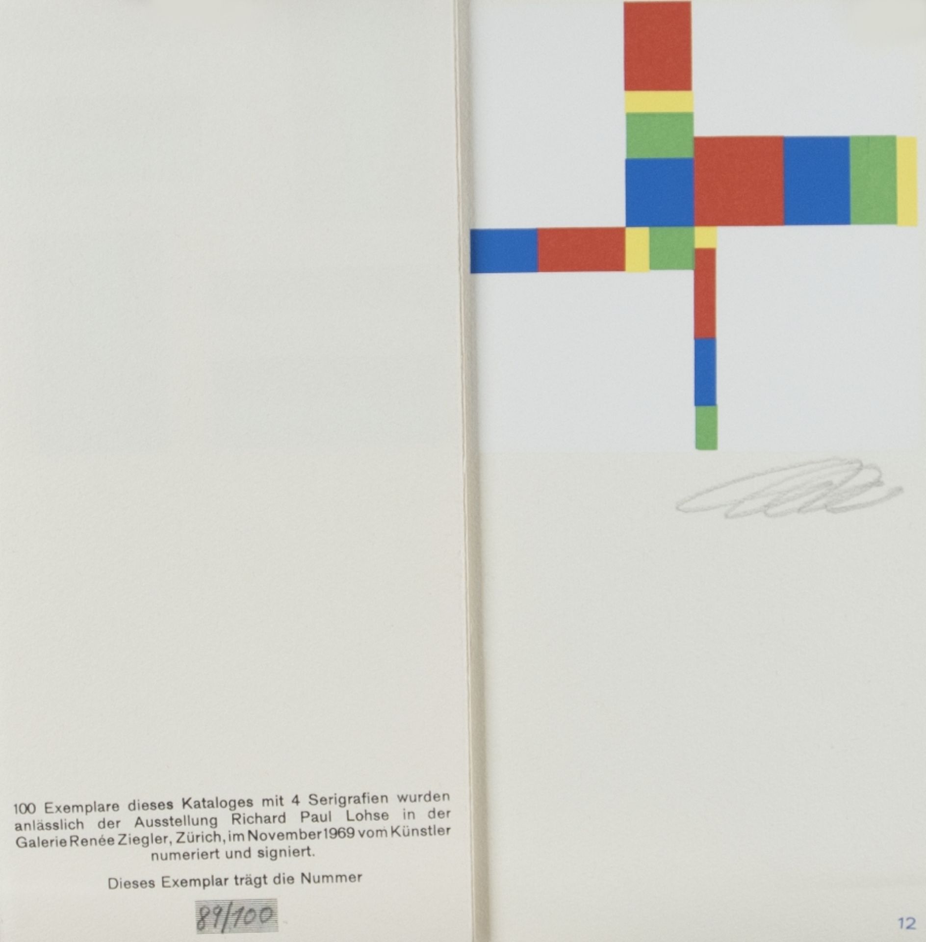 Lohse, Richard Paul: Farbgruppen - Bild 2 aus 2