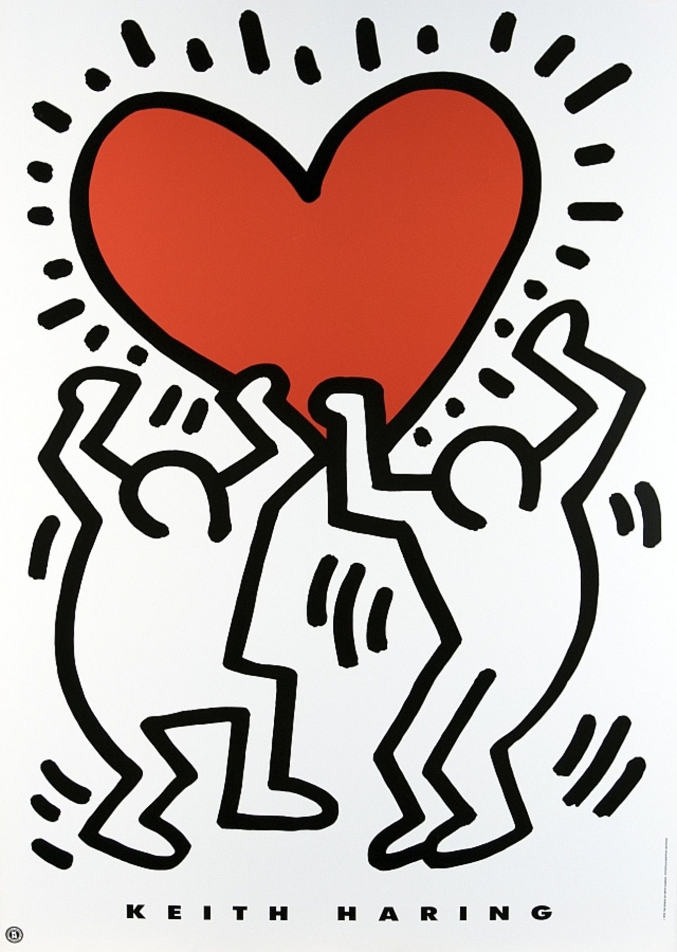 Haring, Keith: Heart