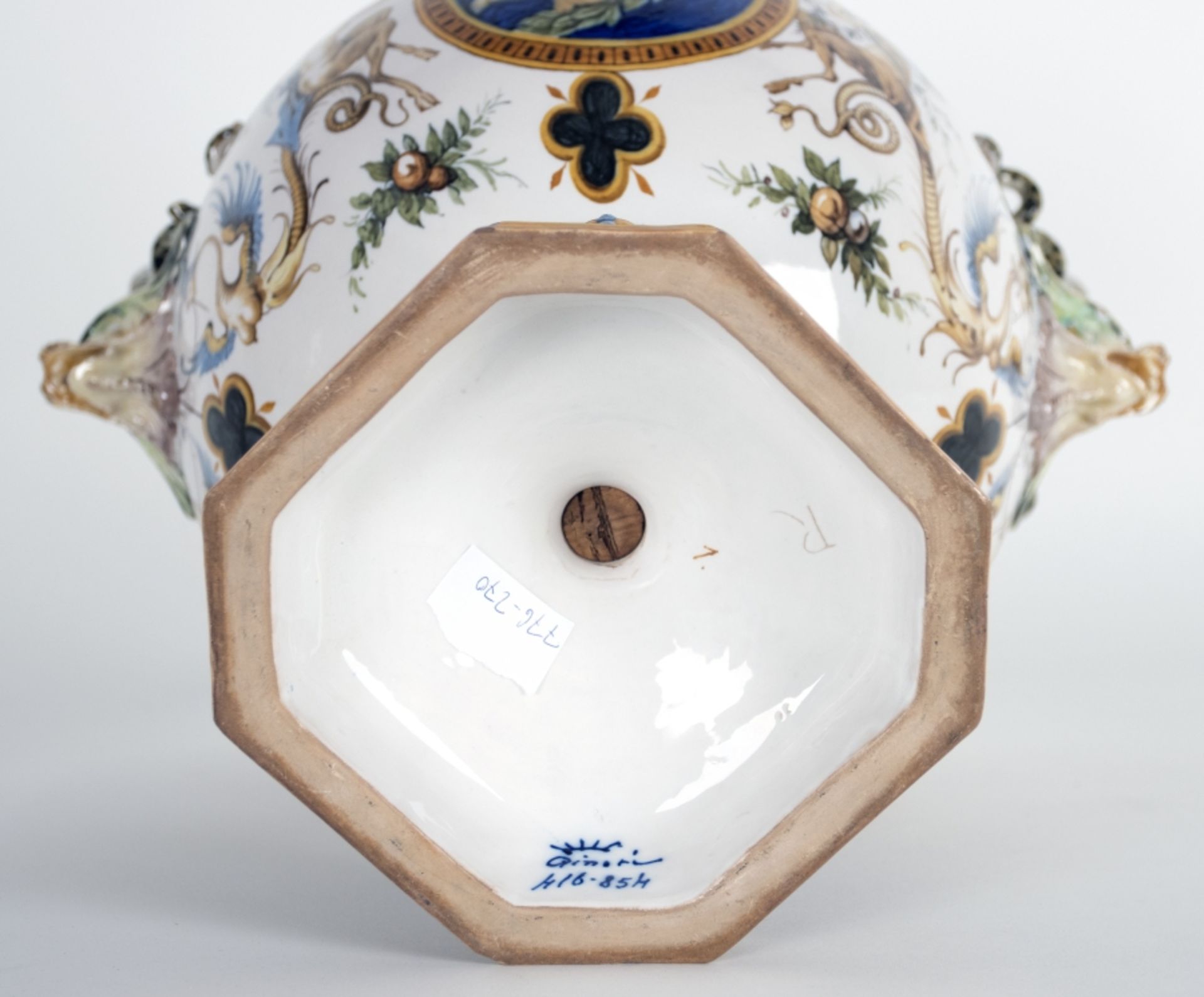 Italien, wohl 19. Jh.: Henkelvase - Bild 2 aus 2