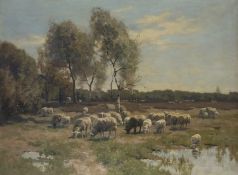 Steenlink, Willem:  Schafe in der Heide