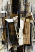 Koupetsian, Aram Avakimowitsch:  Kubistisches Stilleben mit Violine