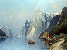 Bertold, Carl:  Sommer im Fjord