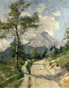 Curry, Robert Franz:  Höhenweg in den Alpen