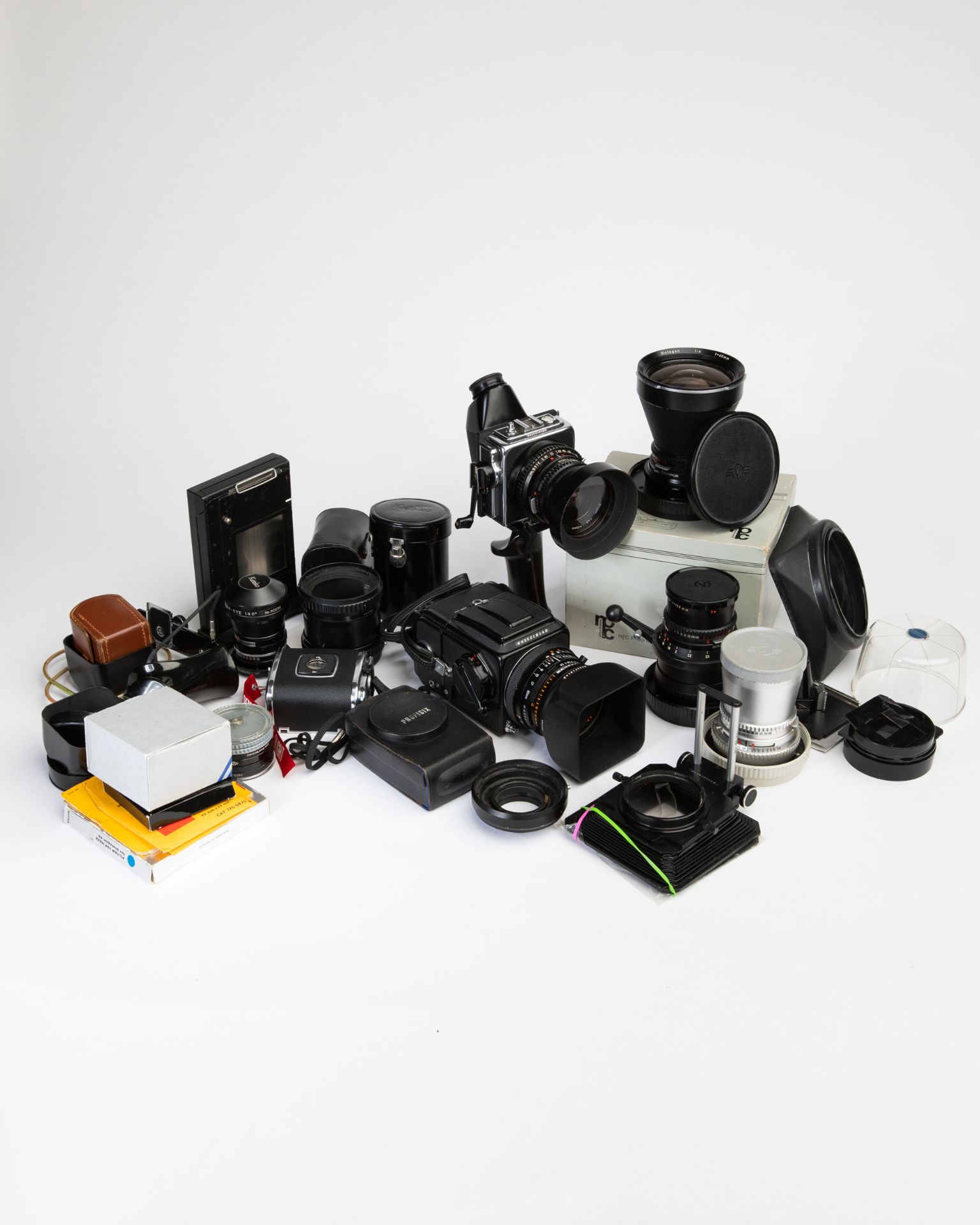 Hasselblad Cameras and Equipment, Mixed Lot