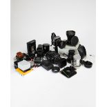 Hasselblad Cameras and Equipment, Mixed Lot