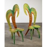 Yves Boucard, 2 Chairs Model Palmier / Palm