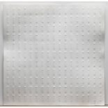 Günther Uecker*, Square embossing, 1970