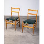 Gio Ponti Cassina 2 Chairs Leggera limited for 'De Bijenkorf' Eindhoven