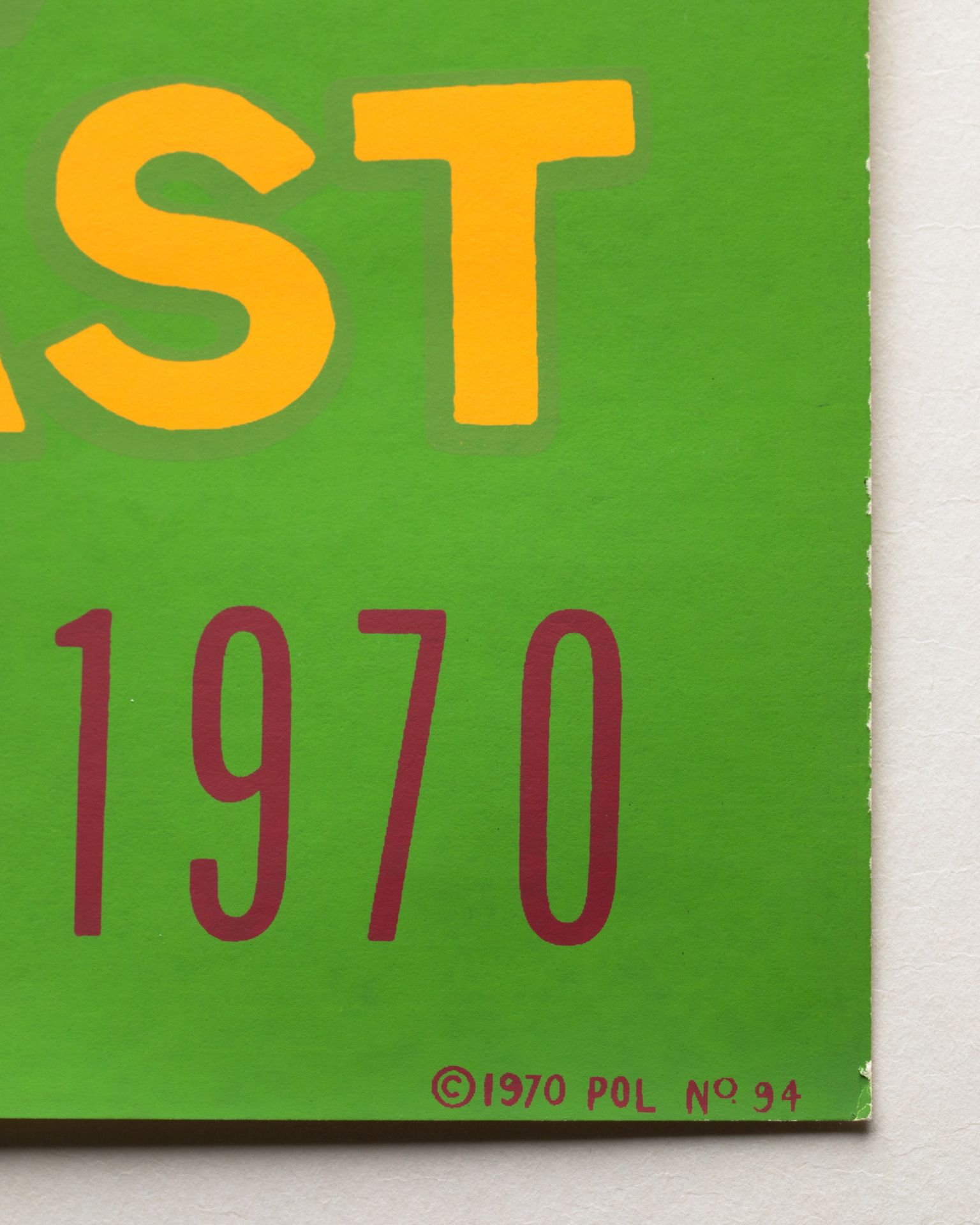 Andy Warhol, Poster Brillo Pasadena Art Museum 1970 - Image 3 of 4