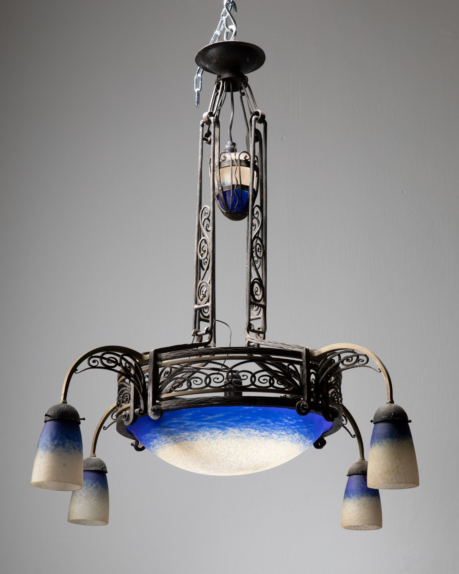 Schneider Art Déco Pendant lamp