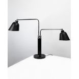 Ch. Dell Bünte Remmler double-armed Desk Lamp Goethe