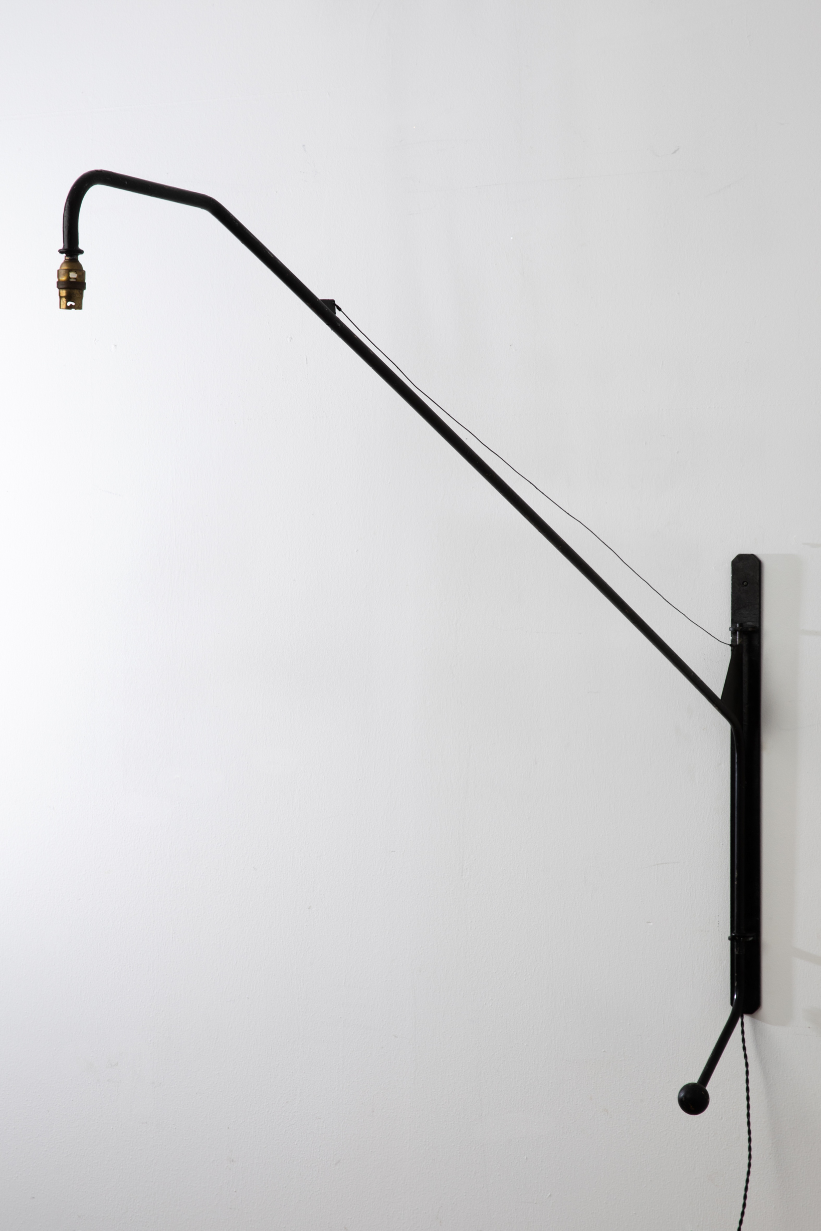 Wall Bracket Lamp after Jean Prouvé Potence - Image 2 of 4