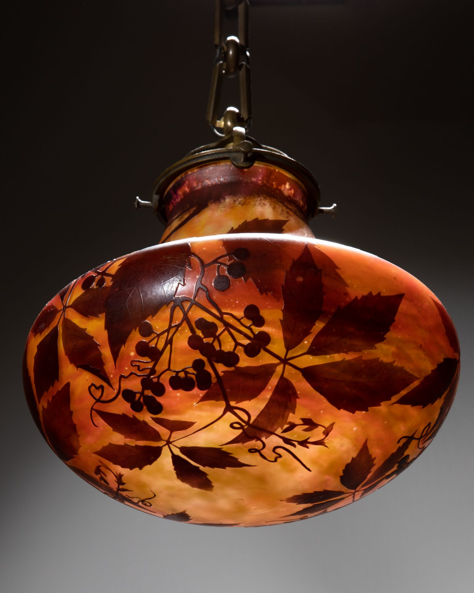 Daum Ceiling lamp / hanging lamp 'wild wine' - Image 2 of 3