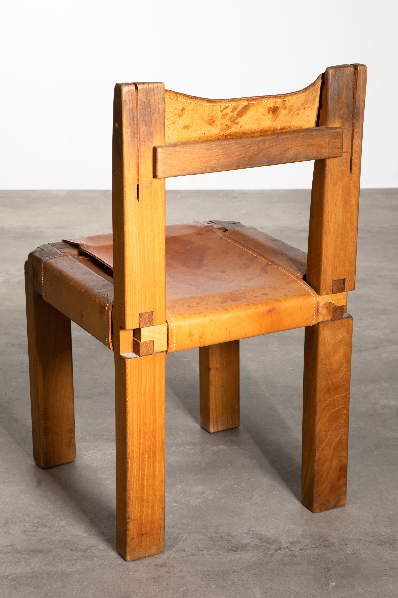 Pierre Chapo, Chair Model S11 - Image 3 of 5