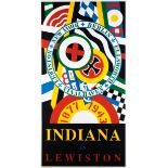 Robert Indiana, Lewiston, signed