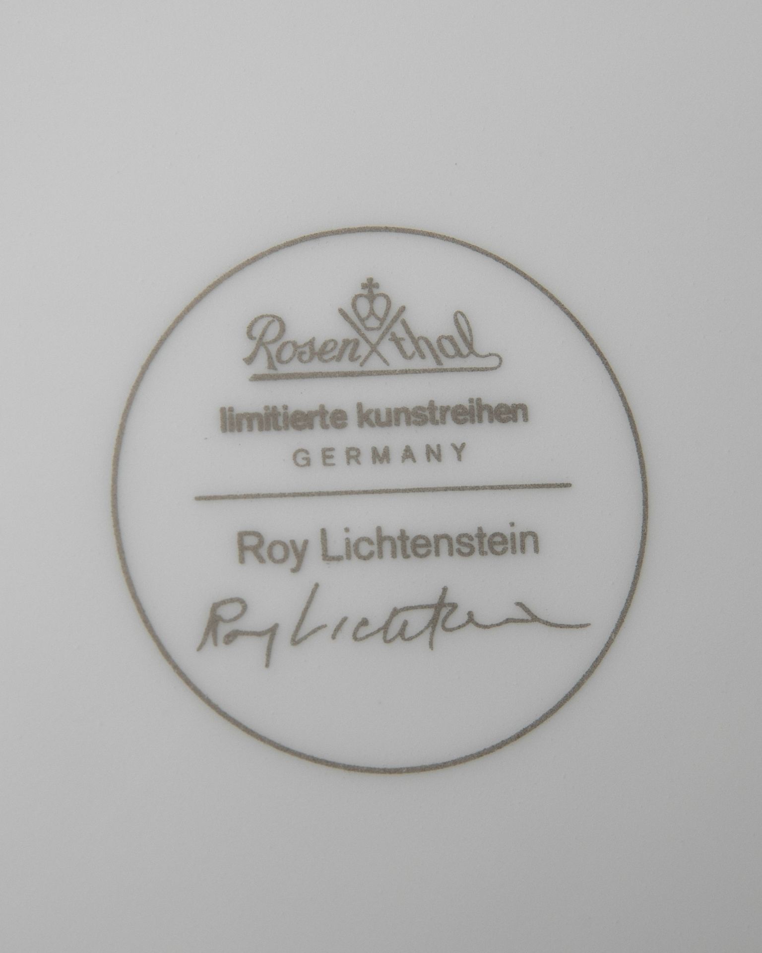 Roy Lichtenstein*, Rosenthal, Teaset, limited edition Ex. 56/100 - Image 6 of 6