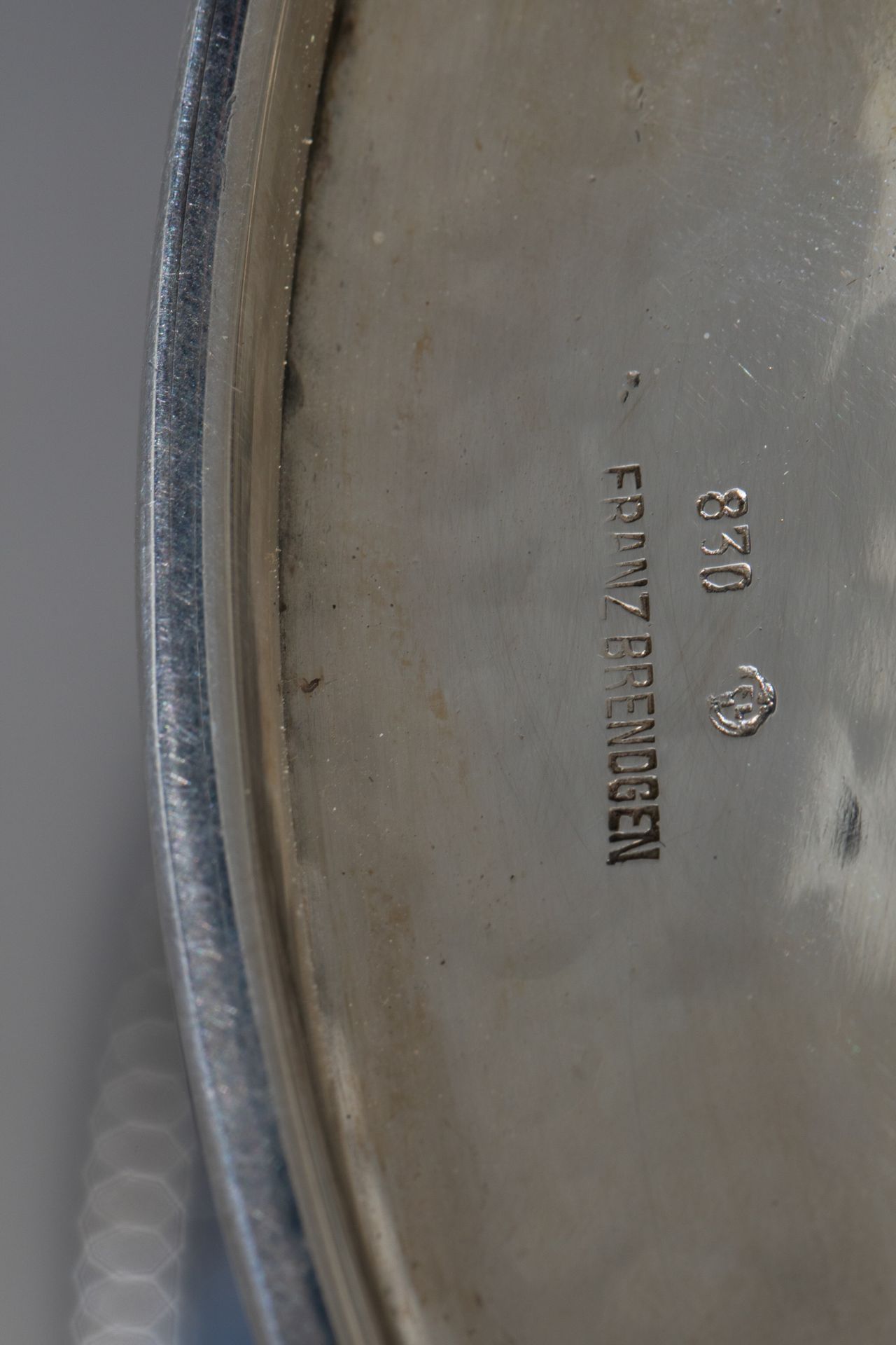 Large Silver Bowl, Friedrich Läger Hanau - Image 3 of 3