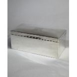 Blanckensee & Son Birminghams silver cigar box