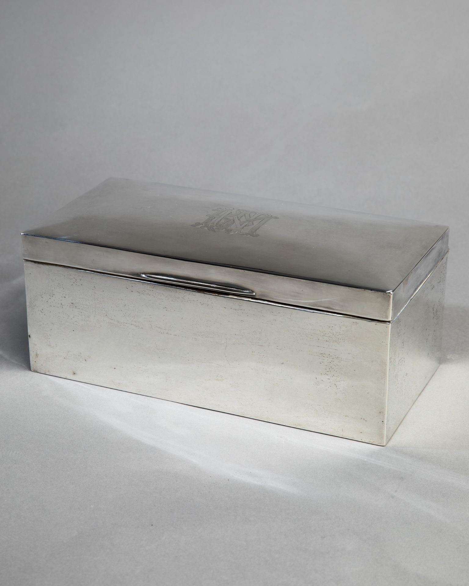 Blanckensee & Son Birminghams silver cigar box