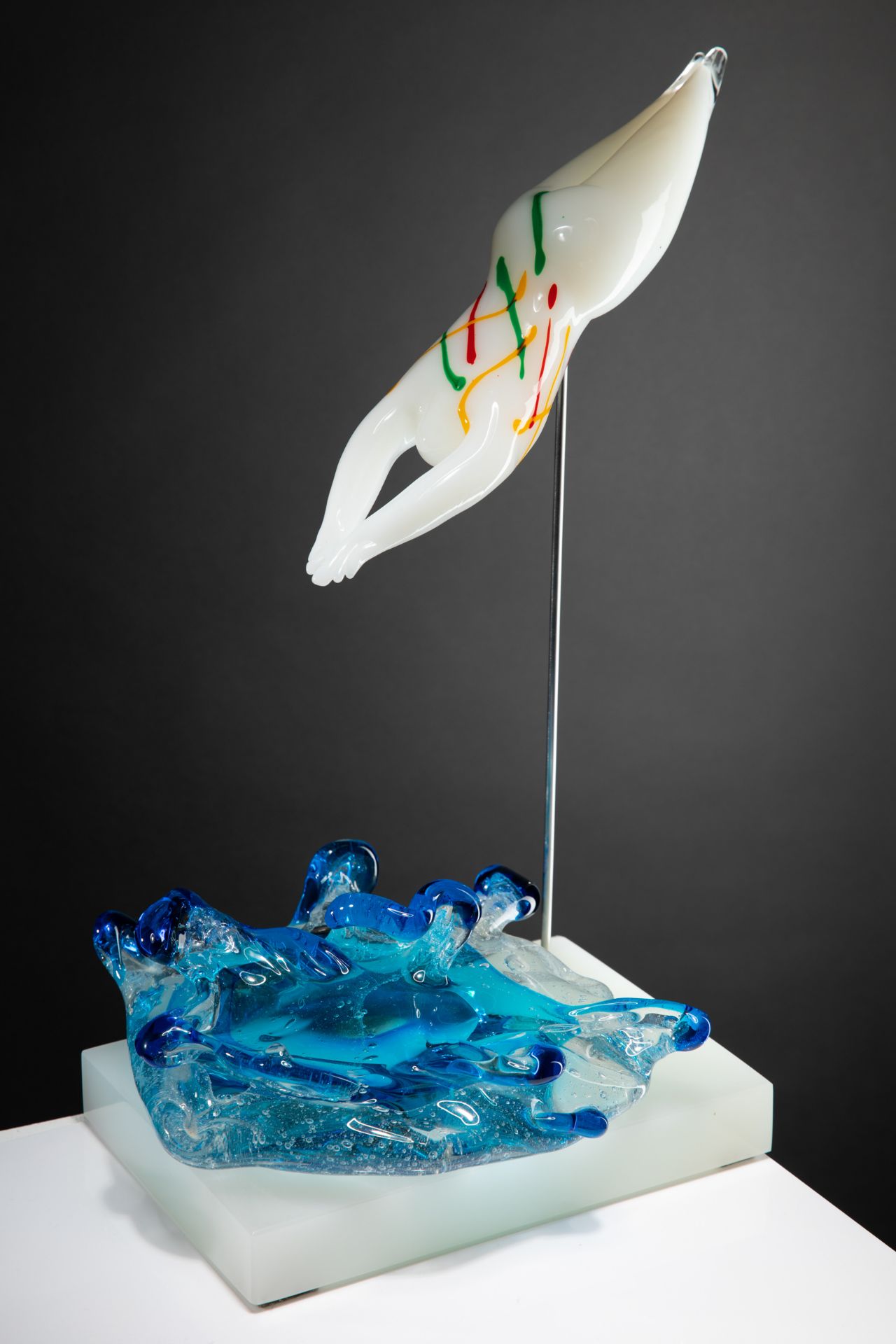 Koji Kinutani, Al Lido, Glass sculpture