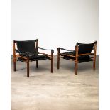 Arne Norell 2 Safari Chairs Model Scirocco