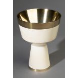 Herta & Friedrich Gebhart, Chalice, Ivory and gilded Silver, Staatspreis NRW 1967