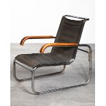 Marcel Breuer Thonet early Lounge Chair Modell B35