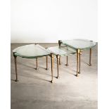 Lothar Klute, 3 Organic Bronze Coffe Tables