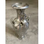 Art Nouveau Pewter Vase