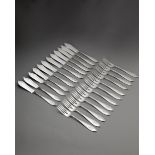 Peter Behrens, Fish Cutlery Mod. 8002, 12 persons