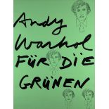 Andy Warhol, Für die Grünen