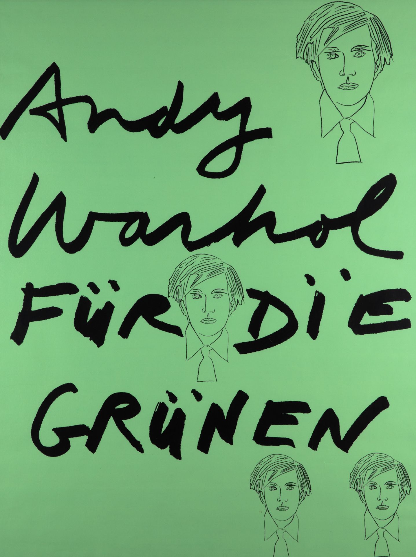 Andy Warhol, Für die Grünen