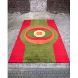 Ewald Kröner XXL Artist Carpet 60/70s