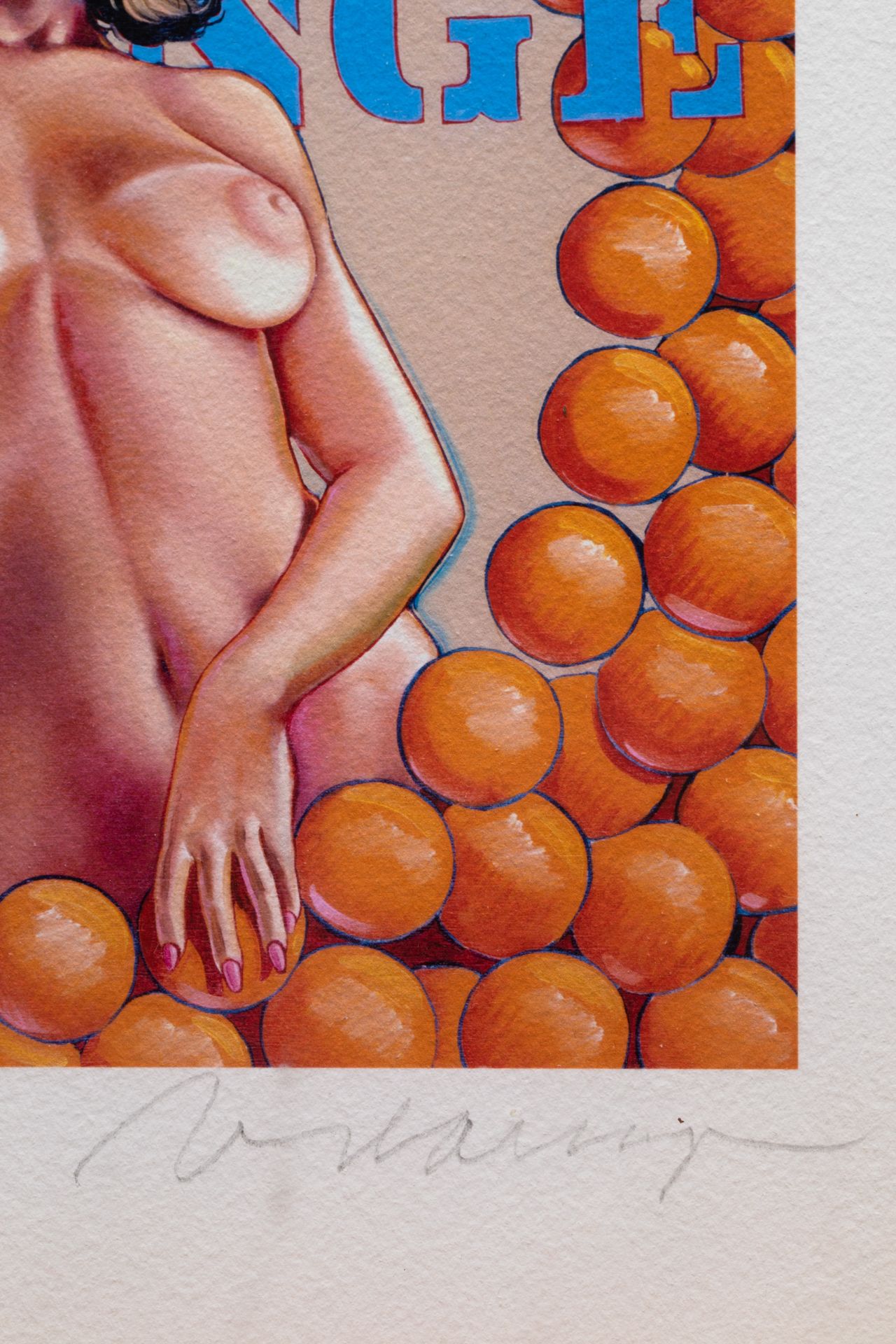 Mel Ramos, 2 prints, Navel Orange and Peek-a-Boo - Bild 3 aus 7