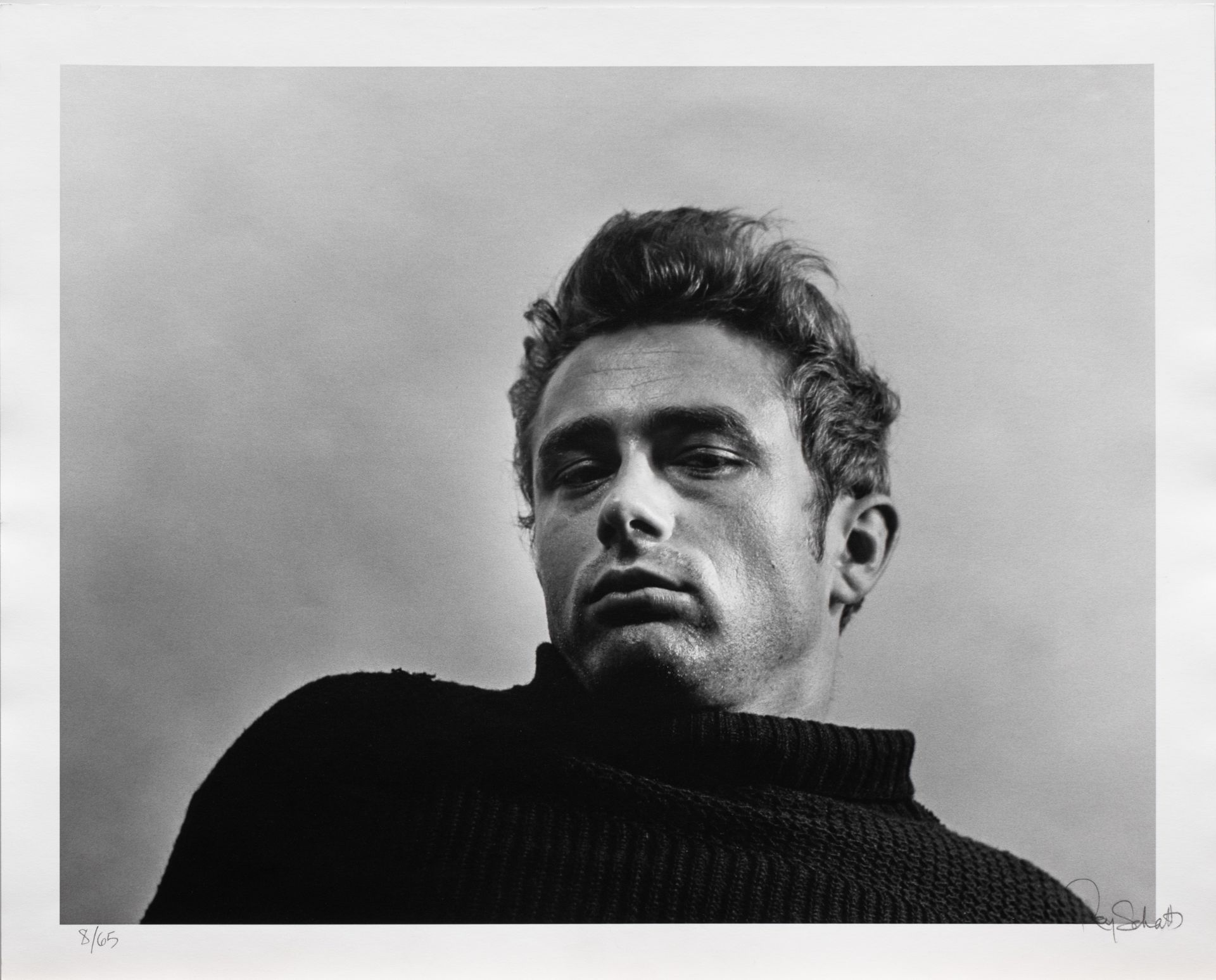 Roy Schatt, James Dean (from the Torn Sweater series), Ltd. Edition 8/65