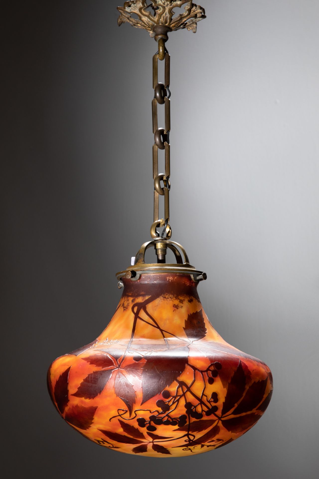 Daum Ceiling lamp / hanging lamp 'wild wine'